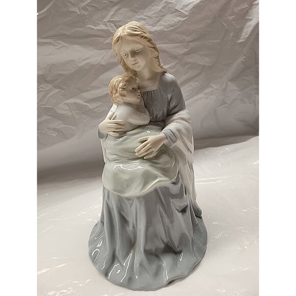 Homco Love of a Mother with Child Porcelain Figure Home Interiors Figurine #8809 - Picture 2 of 6